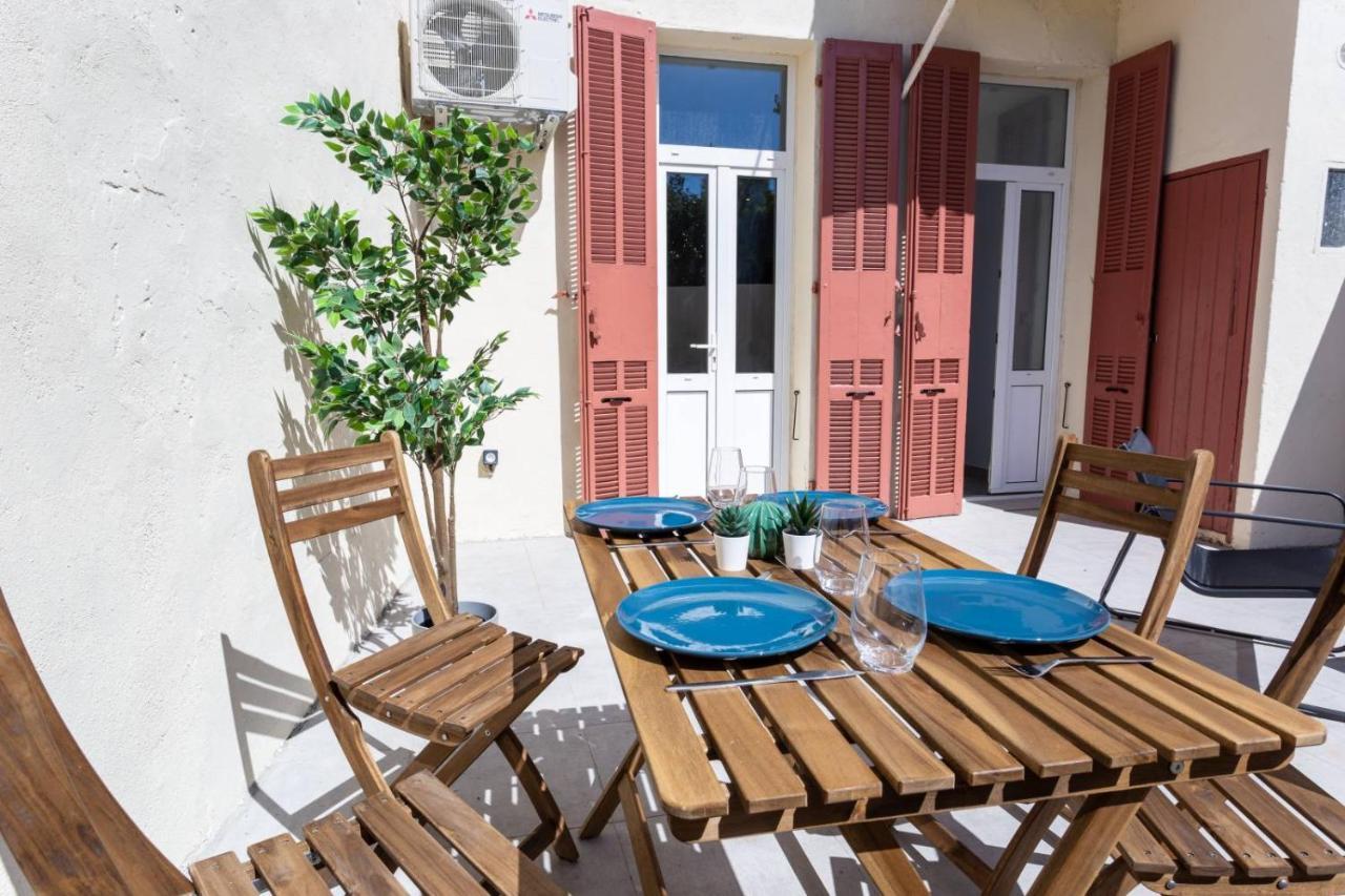 MaxBnb - CLIMATISÉ - Grand Studio 37m2&terrasse 30m2 - Est Tolón Exterior foto
