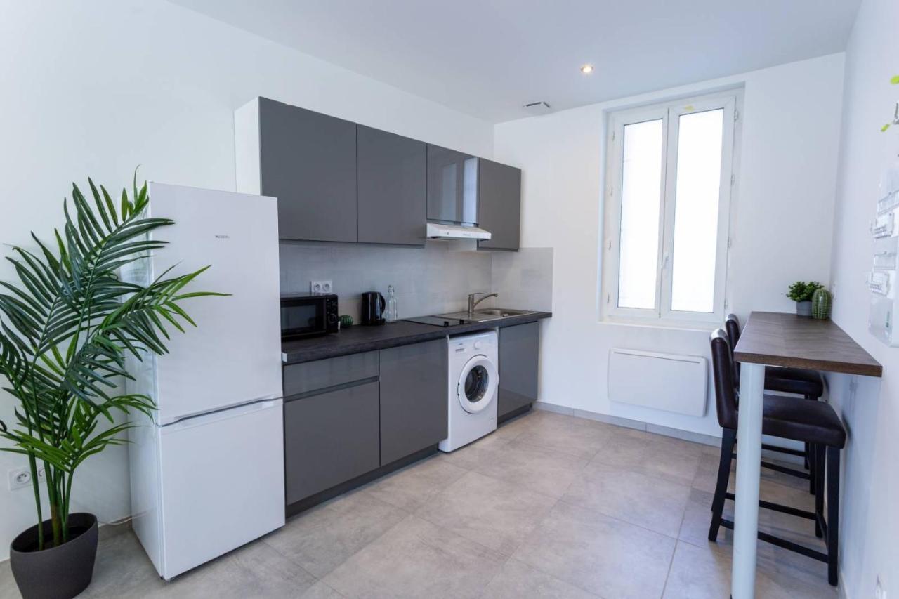 MaxBnb - CLIMATISÉ - Grand Studio 37m2&terrasse 30m2 - Est Tolón Exterior foto